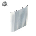 prix de gros 6063 t5 bandes de seuil de porte en aluminium en métal anodisé